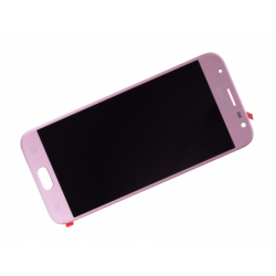 Ecran avec vitre et LCD prémonté pour  Samsung Galaxy J3 2017 Rose photo 1