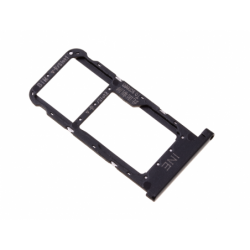 Tiroir SIM pour Huawei P Smart Plus Noir photo 2