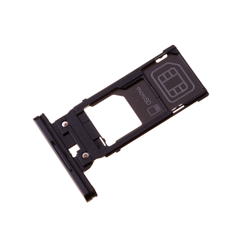 Tiroir SIM pour Sony Xperia XZ3 Noir photo 1