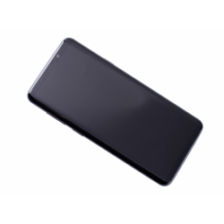 Bloc Ecran Amoled et vitre prémontés sur châssis pour Samsung Galaxy S9 Plus Titanium photo 3