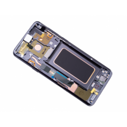 Bloc Ecran Amoled et vitre prémontés sur châssis pour Samsung Galaxy S9 Plus Titanium photo 4