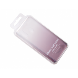 Coque de protection transparente dégradé noir pour Samsung Galaxy A40 photo 0