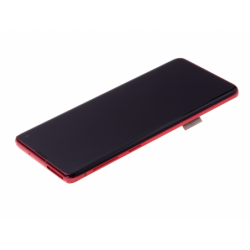 Bloc écran Amoled et vitre prémontés sur châssis pour Samsung Galaxy S10 Rouge photo 2