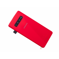 Vitre arrière d'origine pour Samsung Galaxy S10 Rouge photo 0