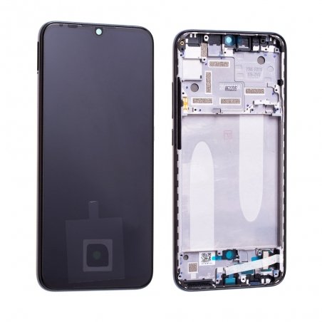 Bloc écran Super Amoled et vitre pré-montés sur châssis pour Xiaomi Mi A3 Noir photo 2b
