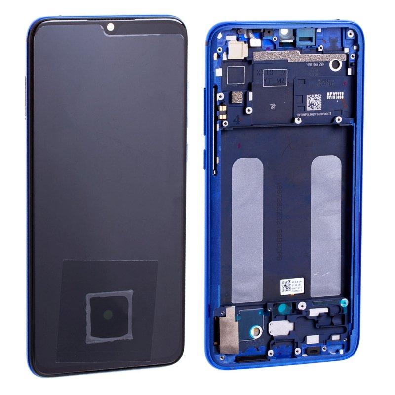 Écran LCD + Vitre Sur Châssis Pour Xiaomi Mi 9T Bleu Glacier - Neuf Avec Outils