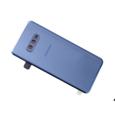 Vitre arrière bleue de Samsung Galaxy S10e photo 0