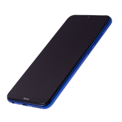 Bloc écran IPS LCD et vitre pré-montés sur châssis pour Xiaomi Redmi Note 8T Bleu photo 1