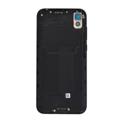 Coque arrière pour Huawei Y5 (2019) Cuir Noir photo 1