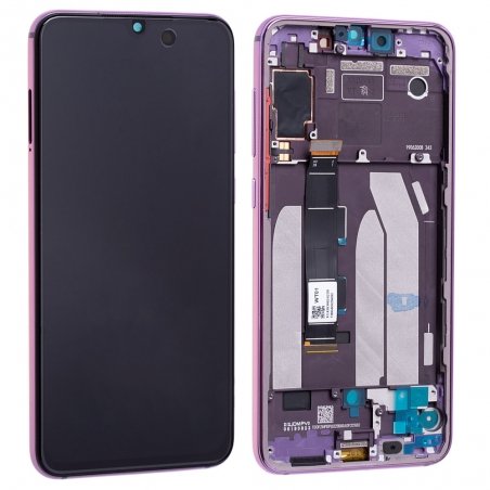 Bloc écran Super AMOLED et vitre pré-montés sur châssis pour Xiaomi Mi 9 SE Violet photo 2b