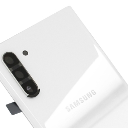Vitre arrière Blanche pour Samsung Galaxy Note 10