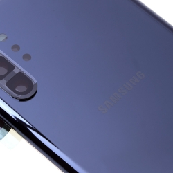 Vitre arrière pour Samsung Galaxy Note 10+ Noir Cosmos