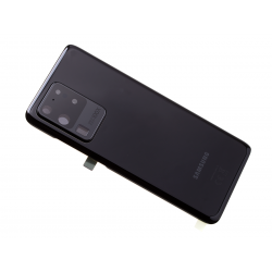 Vitre arrière pour Samsung Galaxy S20 Ultra Noir photo 2