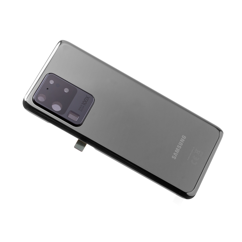 Vitre arrière pour Samsung Galaxy S20 Ultra Argent photo 2