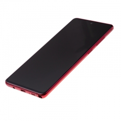 Kit de réparation Bloc écran Super AMOLED Plus pré-monté sur châssis pour Samsung Galaxy Note 10 Lite Rouge photo 2