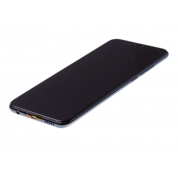 Bloc écran complet pré-monté sur châssis + batterie pour Huawei Y9 (2019) Noir photo 1