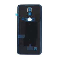 Vitre arrière d'origine pour OnePlus 6 Noir Mirror Black photo 1