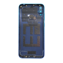 Coque arrière et lecteur d'empreintes pour Huawei Y7 (2019) Bleu photo 1