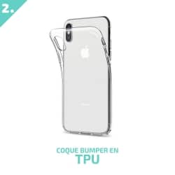 Pack Essentiel de Protection 3-en-1 pour OnePlus 5T - Étui étanche, film Hydrogel et coque Minigel photo 2