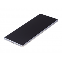 Bloc écran OLED pré-monté sur châssis pour Sony Xperia 1 Blanc photo 1