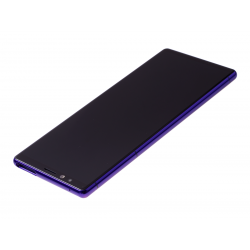 Bloc écran OLED pré-monté sur châssis pour Sony Xperia 1 Violet photo 1
