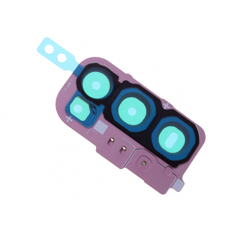 Cache de la lentille de protection des caméras arrière du Samsung Galaxy S20 Rose photo 1