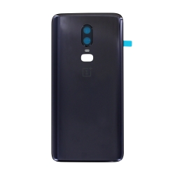 Kit de remplacement Vitre arrière d'origine pour OnePlus 6 Noir Mirror Black photo 2