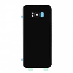 Vitre Arrière Compatible pour Samsung Galaxy S8 Plus Noir photo 3
