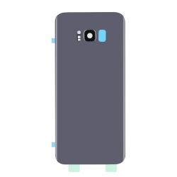 Vitre Arrière Compatible pour Samsung Galaxy S8 Plus Violet photo 3