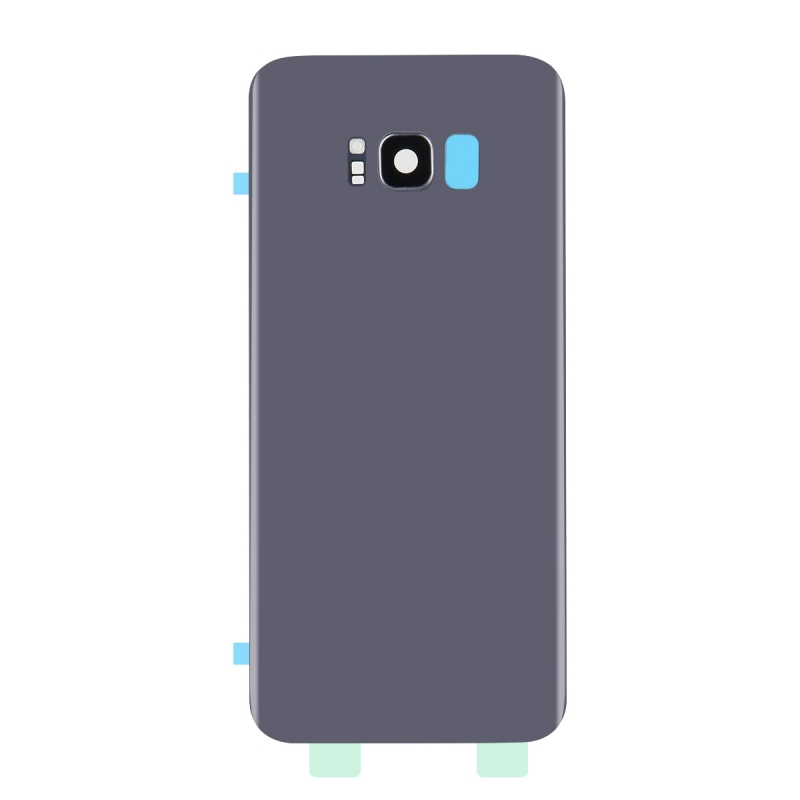 Vitre Arrière Compatible pour Samsung Galaxy S8 Plus Violet photo 3