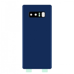 Vitre Arrière Compatible pour Samsung Galaxy Note 8 Bleu photo 3