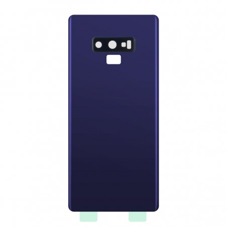 Vitre Arrière Compatible pour Samsung Galaxy Note 9 Bleu photo 3