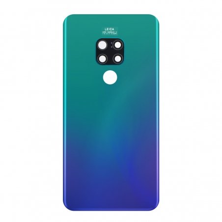 Vitre Arrière Compatible pour Huawei Mate 20 Aurora Blue photo 3