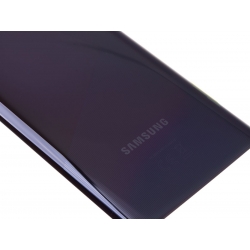 Vitre arrière pour Samsung Galaxy A41 Noir Prismatique photo 2