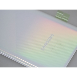 Vitre arrière pour Samsung Galaxy A41 Blanc Prismatique photo 2