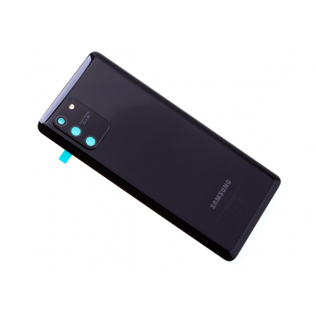 Vitre arrière pour Samsung Galaxy S10 Lite Noir photo 2