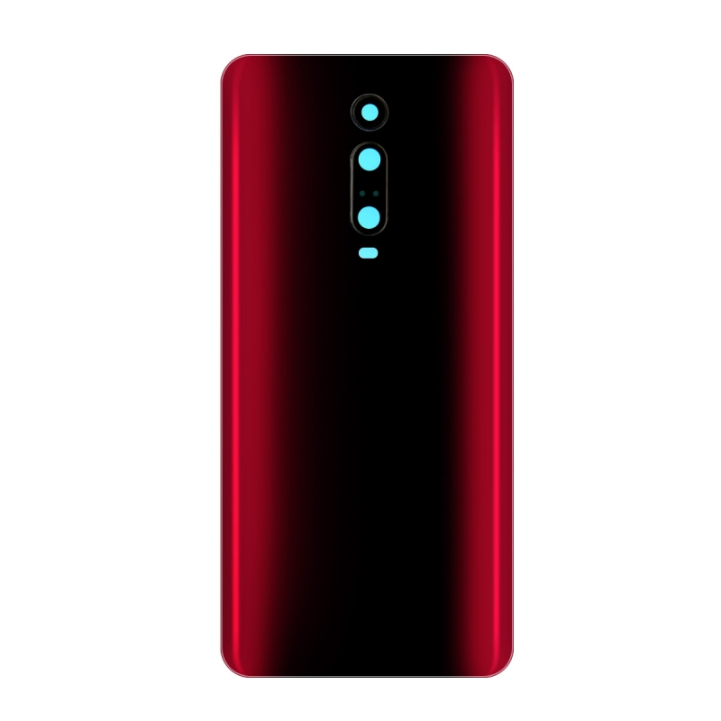 Vitre Arrière Compatible pour Xiaomi Mi 9T et Mi 9T Pro Rouge Flamme photo 2