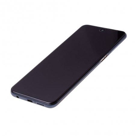 Bloc écran IPS LCD et vitre pré-montés sur châssis pour Xiaomi Redmi Note 9 Pro Gris Interstellaire photo 3