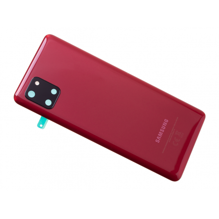 Vitre arrière pour Samsung Galaxy Note 10 Lite Rouge photo 3