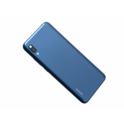 Vitre arrière avec logo pour Huawei Y6 2019 - Sapphire Bleu photo 0