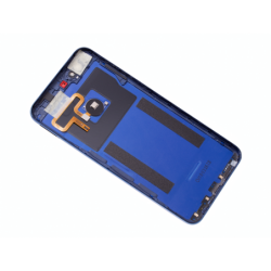 Vitre arrière avec logo pour Huawei Y7 2018 - Bleu photo 1