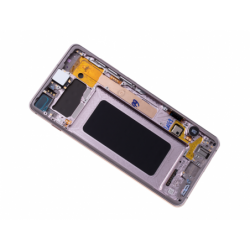 Bloc écran Amoled et vitre pré-montés sur châssis pour Samsung SM-G975 Galaxy S10 Plus photo 1