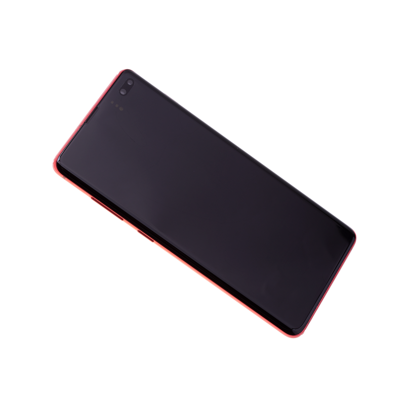 Bloc écran Amoled et vitre pré-montés sur châssis pour Samsung Galaxy S10+ Rouge cardinal photo 0