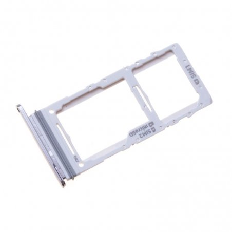 Tiroir double SIM pour Samsung SM-G980 Galaxy S20, SM-G981 Galaxy S20 5G - Gris photo 0