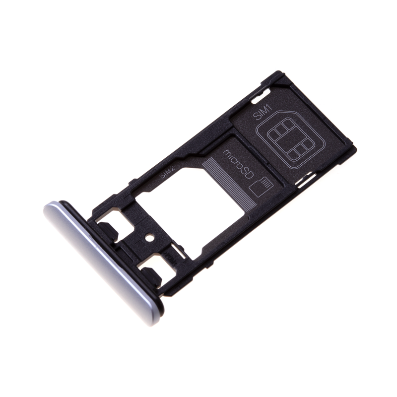 Tiroir SIM pour Sony J9110 Xperia 1 Dual SIM - Blanc photo 0