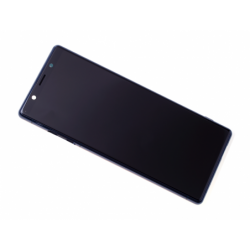 Bloc écran avec châssis Sony J8210 Xperia 5, J9210 Xperia 5 Dual SIM - Bleu photo 0