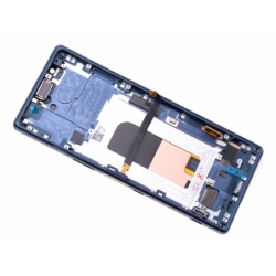 Bloc écran avec châssis Sony J8210 Xperia 5, J9210 Xperia 5 Dual SIM - Bleu photo 1