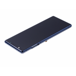 Bloc écran avec châssis Sony J8210 Xperia 5, J9210 Xperia 5 Dual SIM - Bleu photo 2