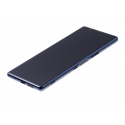 Bloc écran avec châssis Sony J8210 Xperia 5, J9210 Xperia 5 Dual SIM - Bleu photo 3