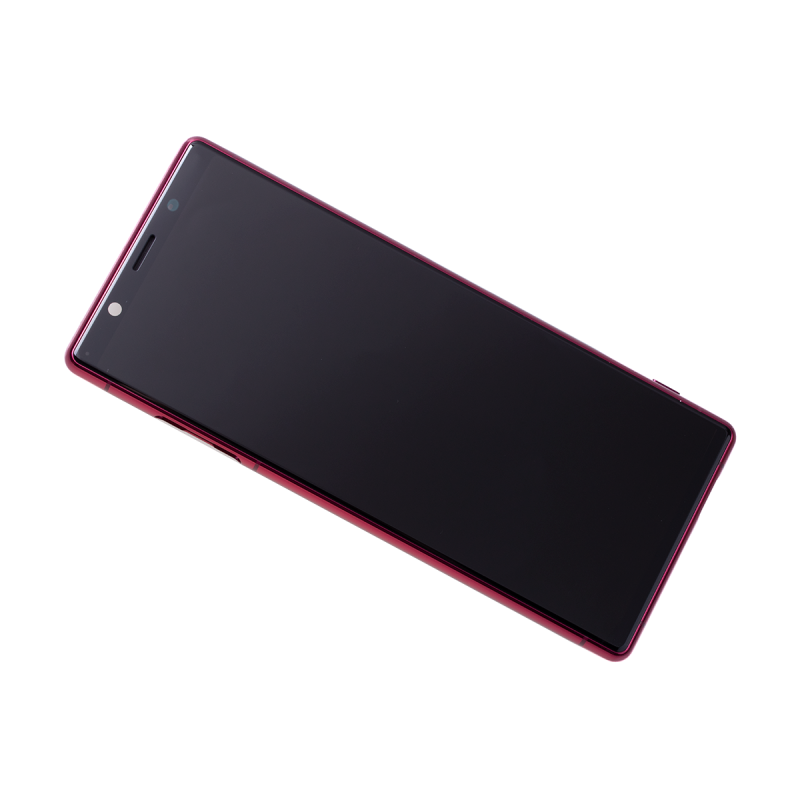 Bloc écran avec châssis Sony J8210 Xperia 5, J9210 Xperia 5 Dual SIM - Rouge photo 0